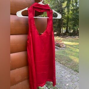 Show me your mumu red dress x-small